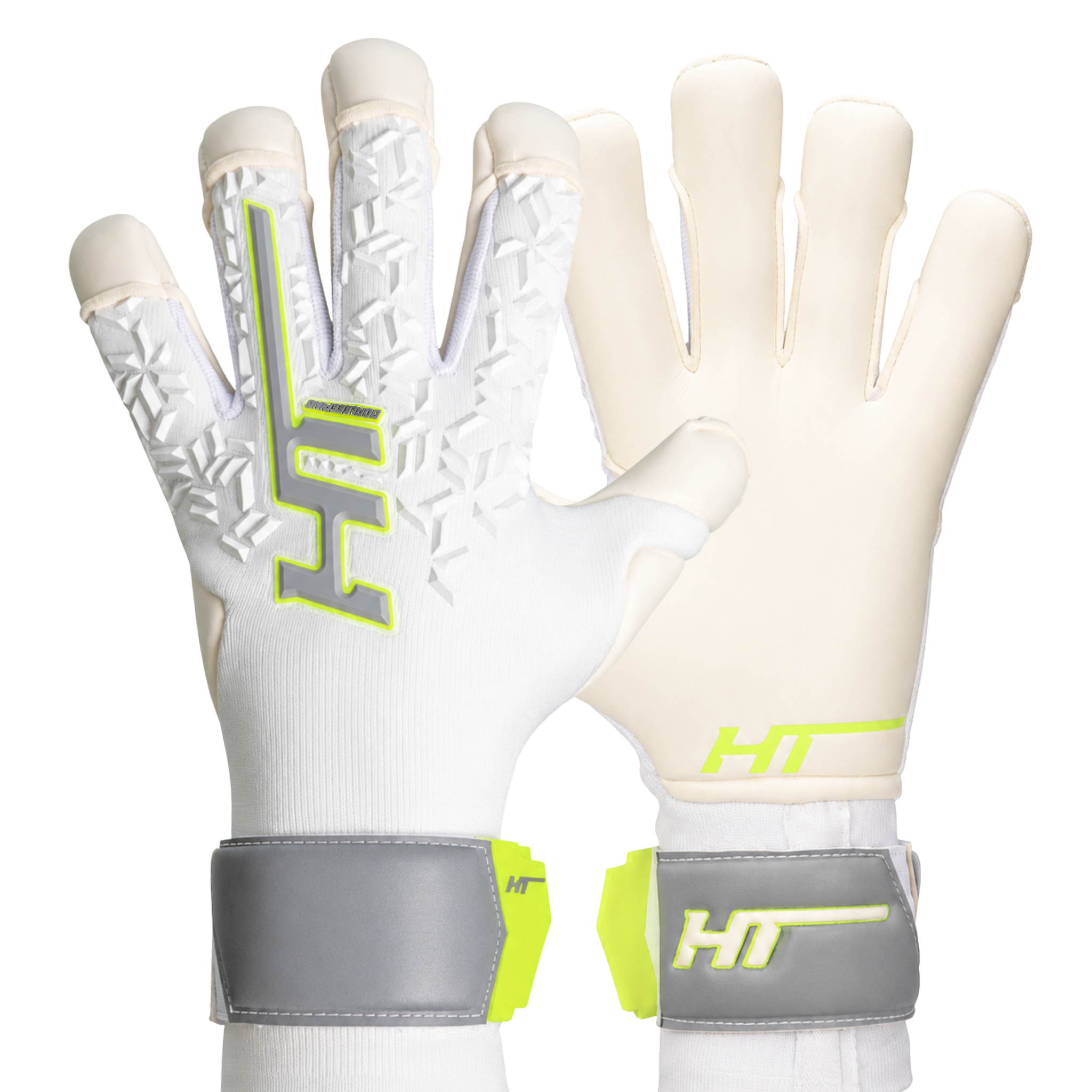 HT JUNIOR AURA HYBRID CUT GOALKEEPER GLOVES