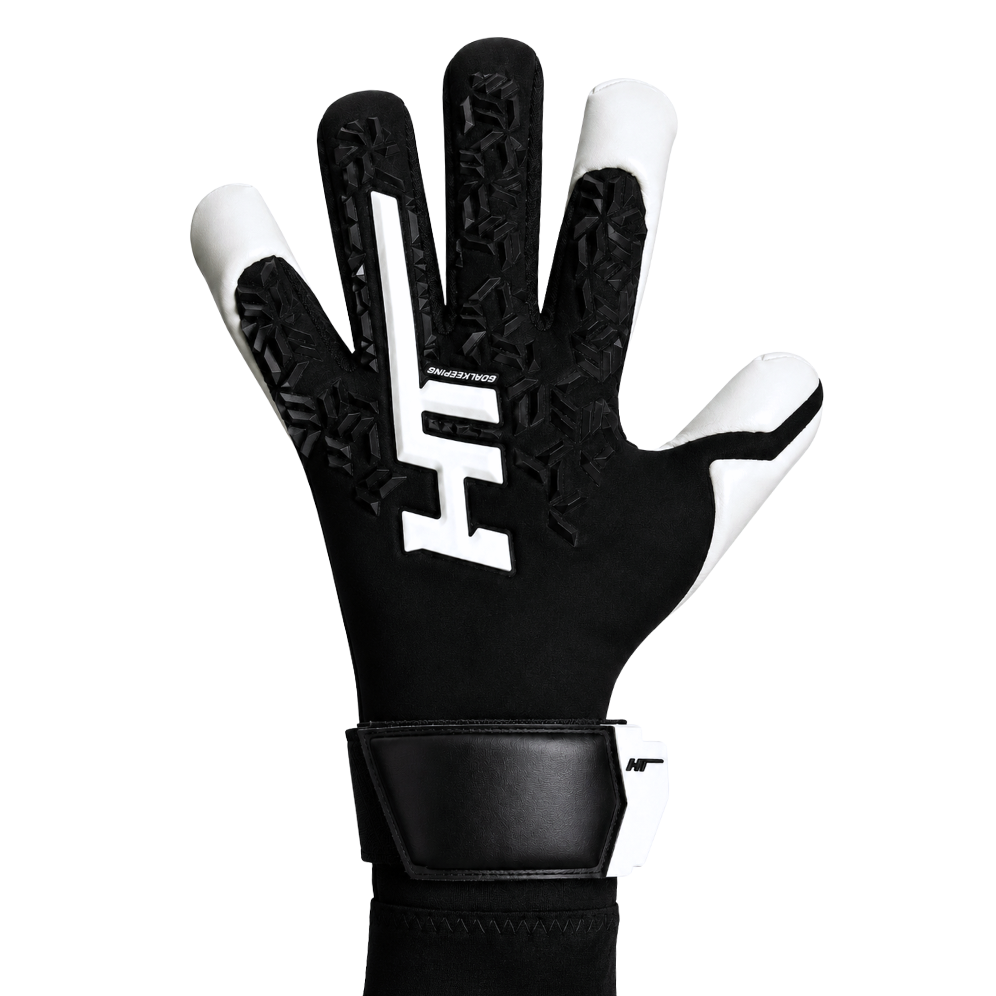 HT JUNIOR DNA BLACK VG+ CUT GOALKEEPER GLOVES