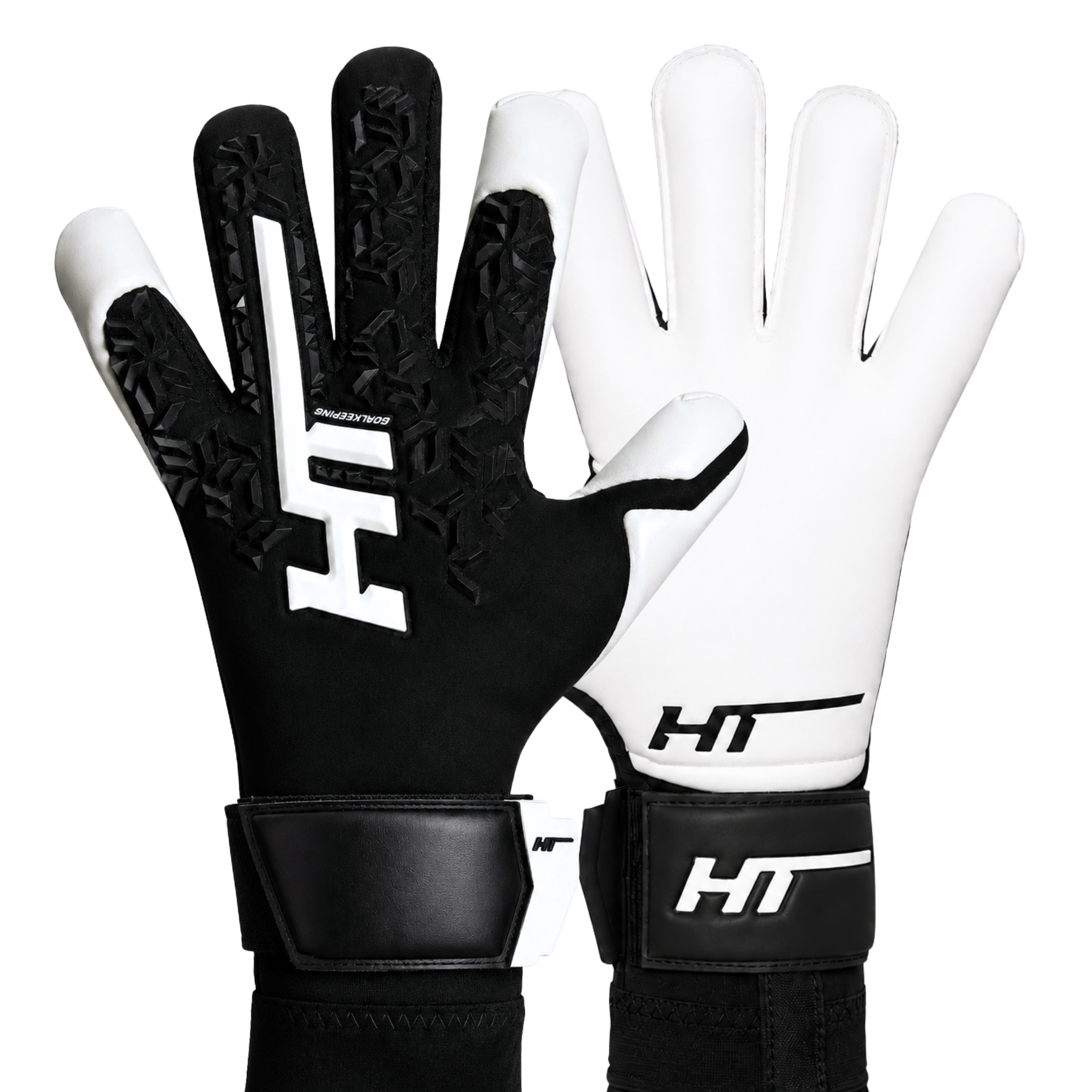HT JUNIOR DNA BLACK VG+ CUT GOALKEEPER GLOVES