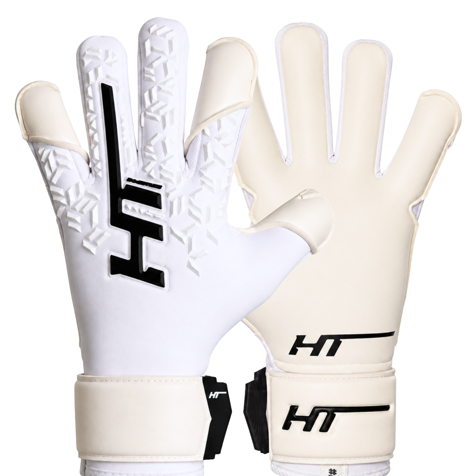 HT JUNIOR DNA WHITE VG3 CUT GOALKEEPER GLOVES